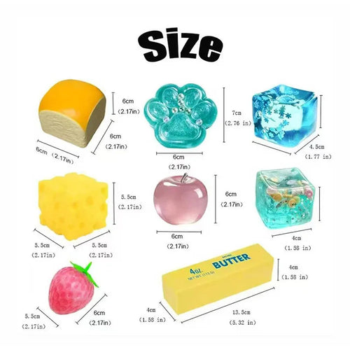 The Squishy Fun Box: 8 Viral Squishies in One Box