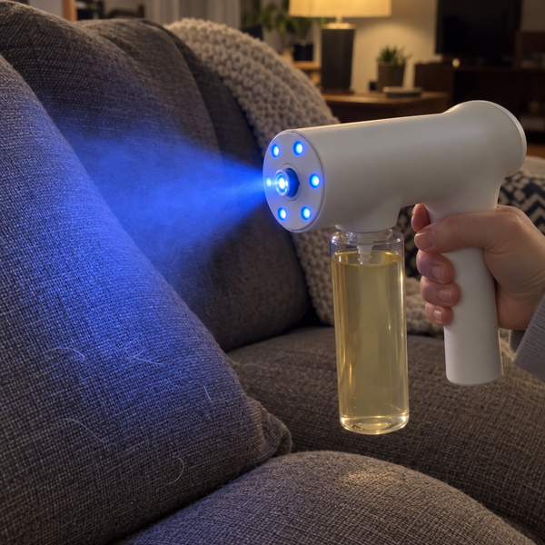 Blue Light Pet Odor Mist Gun + Free UV Torch | Odorly