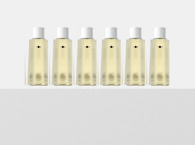 Six 150 ml Reed refill bottles