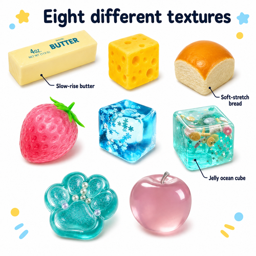 The Squishy Fun Box: 8 Viral Squishies in One Box