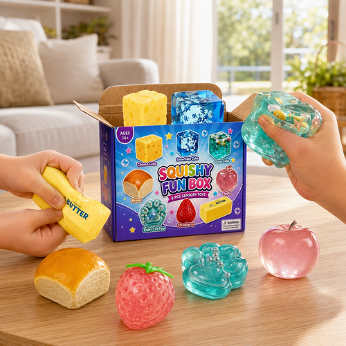 The Squishy Fun Box: 8 Viral Squishies in One Box